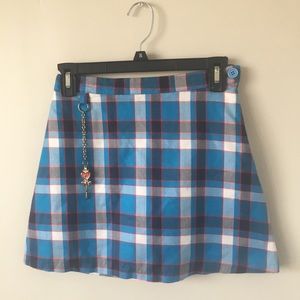 ✨ Plaid mini skirt